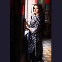Ideas Unstitched Linen Dupatta Khaddar Suit PVS-12004A 3PC - image 6