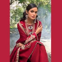 Ideas Unstitched Woven Pashmina Shawl Suit AP-12029 3PC - image 6