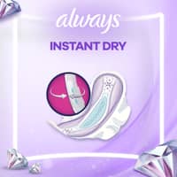 Always Platinum Sanitary Pads Long Value Pack 14 pads - image 6