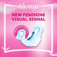 Always Feather Soft 2 in1 Sanitary Pads Long Trios 26 Pads - image 2