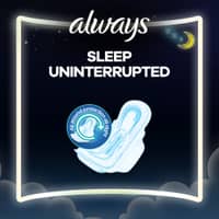 Always Thicks Night Sanitary Pads Single Extra Long 7 Pads - image 3