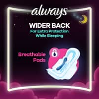 Always Diamonds Ultra Thin Sanitary Pads Single Extra Long 6 Pads - image 2