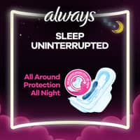 Always Diamonds Ultra Thin Sanitary Pads Single Extra Long 6 Pads - image 5
