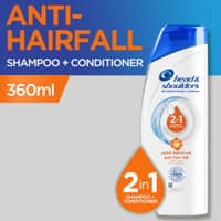 Head & Shoulders 2 in 1 Anti Hairfall Shampoo+Conditioner 360ml