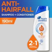 Head & Shoulders 2 in 1 Anti Hairfall Shampoo+Conditioner 190ml