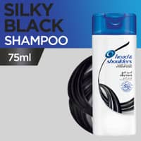 Head & Shoulders Silky Black Shampoo 75ml