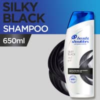 Head & Shoulders Silky Black Shampoo 650ml