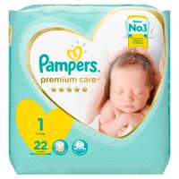 Pampers Premium Care Mainline Taped Diapers Extra Small Size