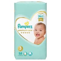 Pampers Premium Care Mainline Taped Diapers Medium Size 3