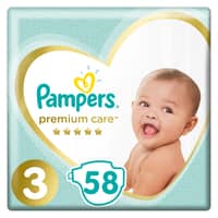 Pampers Premium Care Mainline Taped Diapers Medium Size 3 - image 2
