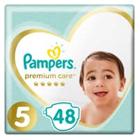 Pampers Premium Care Diapers Mainline Taped Extra Large Size 5 - image 2