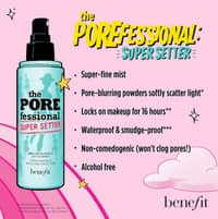 Benefit Cosmetics The POREfessional Super Setter Long Lasting Makeup Spray 120ml - image 2