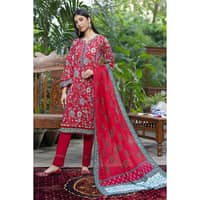 Ideas Lawn Unstitched Digital Printed Suit CL-32277 3PC - image 2