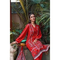 Ideas Lawn Unstitched Printed Suit CL-32251 3PC - image 5