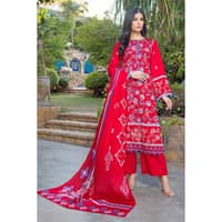 Ideas Lawn Unstitched Printed Suit CL-32267 3PC - image 4