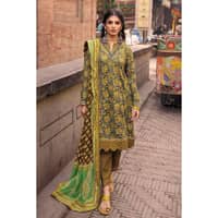 Ideas Lawn Unstitched Printed Suit CL-32449A 3PC - image 2
