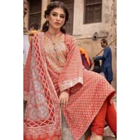Ideas Lawn Unstitched Foil Printed Suit CL-32447A 3PC - image 5