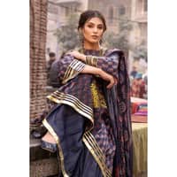 Ideas Lawn Unstitched Foil Printed Suit CL-32445B 3PC