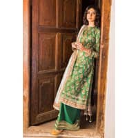 Ideas Lawn Unstitched Foil Printed Suit CL-32236A 3PC - image 5