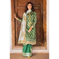 Ideas Lawn Unstitched Foil Printed Suit CL-32236A 3PC - image 4