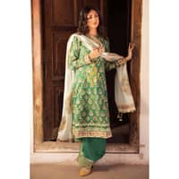 Ideas Lawn Unstitched Foil Printed Suit CL-32236A 3PC - image 3