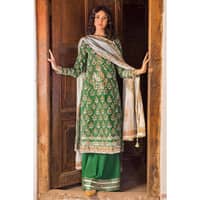 Ideas Lawn Unstitched Foil Printed Suit CL-32236A 3PC - image 2