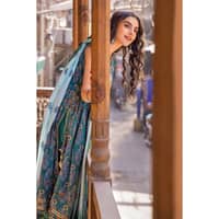 Ideas Lawn Unstitched Foil Printed Suit CL-32238A 3PC - image 5