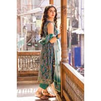 Ideas Lawn Unstitched Foil Printed Suit CL-32238A 3PC - image 4
