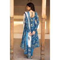 Ideas Lawn Unstitched Foil Printed Suit CL-32243B 3PC - image 5