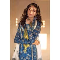 Ideas Lawn Unstitched Foil Printed Suit CL-32243B 3PC