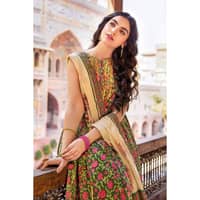 Ideas Lawn Unstitched Foil Printed Suit CL-32240A 3PC - image 5