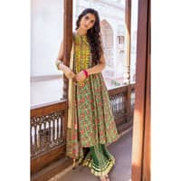 Ideas Lawn Unstitched Foil Printed Suit CL-32240A 3PC - image 4