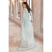 Ideas Embroidered Lawn Unstitched Printed Suit With Embroidered Chiffon Dupatta PM-22078 3PC - image 4