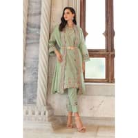Ideas Premium Embroidered Chiffon Dupatta Unstitched Suit PM-22074 3PC - image 3