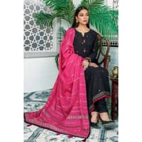 Jacquard Unstitched Luxury Suit MJ-32033 3PC
