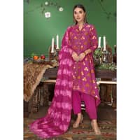 Jacquard Unstitched Luxury Suit MJ-32037 3PC - image 5