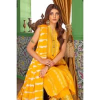Embroidered Jacquard Unstitched Suit With Dobby Dupatta MJ-32036 3PC - image 5