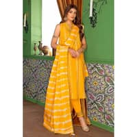 Embroidered Jacquard Unstitched Suit With Dobby Dupatta MJ-32036 3PC - image 4