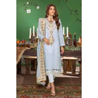 Jacquard Unstitched Suit MJ-32038 3PC - image 5