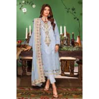 Jacquard Unstitched Suit MJ-32038 3PC - image 3