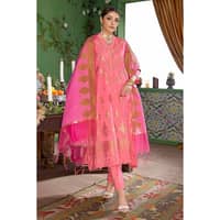 Jacquard Unstitched Suit MJ-32020 3PC - image 3