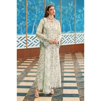 Embroidered Swiss Dobby Unstitched Suit With Embroidered Chiffon Dupatta LSV-32002 3PC - image 2