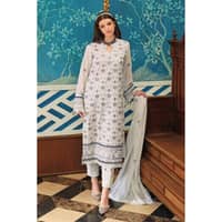 Embroidered Swiss Voile Unstitched Suit LSV-32014 3PC - image 3