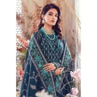 Embroidered Swiss Voile Unstitched Suit With Embroidered Paper Cotton Dupatta LSV-32022 3PC - image 4
