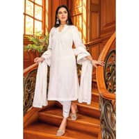 Embroidered Lawn Unstitched Printed Suit ST-32011 3PC - image 4