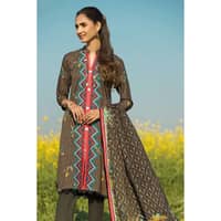 Lawn Unstitched Digital Printed Suit CL-32187 3PC - image 5