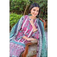 Lawn Unstitched Digital Printed Suit CL-32247 3PC - image 5