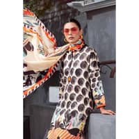 Lawn Unstitched Digital Printed Suit CL-32172 3PC - image 4