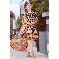 Lawn Unstitched Digital Printed Suit CL-32172 3PC - image 2