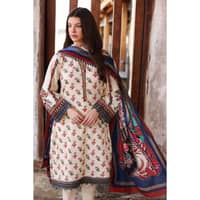 Lawn Unstitched Digital Printed Suit CL-32176 3PC - image 5